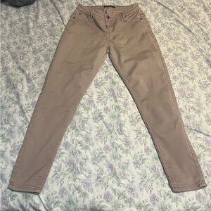 Champaign colored skinny pants